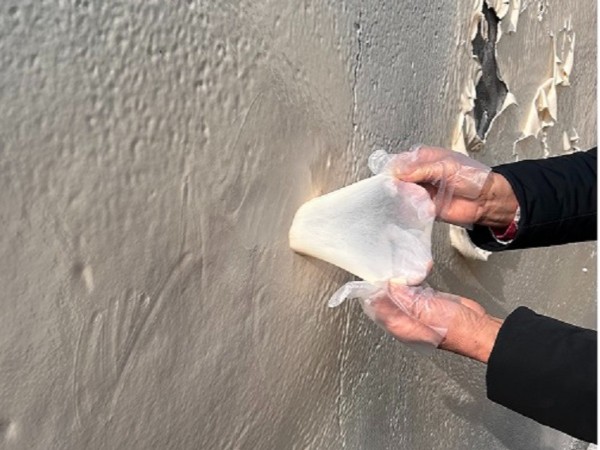 丙烯酸盐喷膜防水涂料成膜速度快