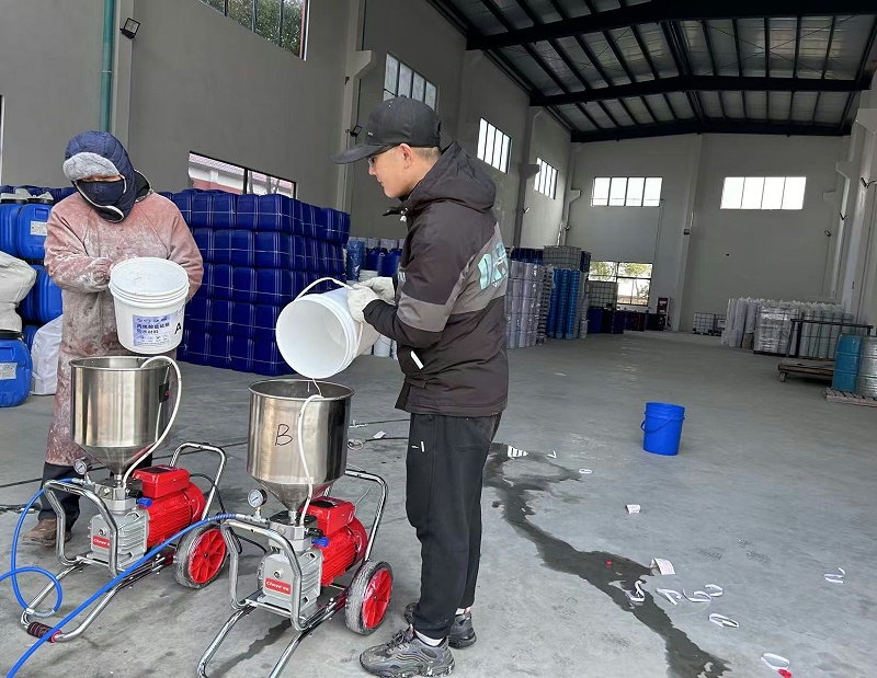 丙烯酸盐喷膜防水材料,裕如防水