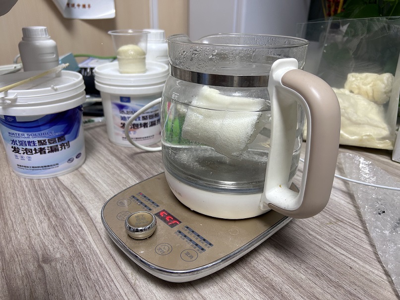 高温下，反应后的水性聚氨酯灌浆料是否会受到影响？